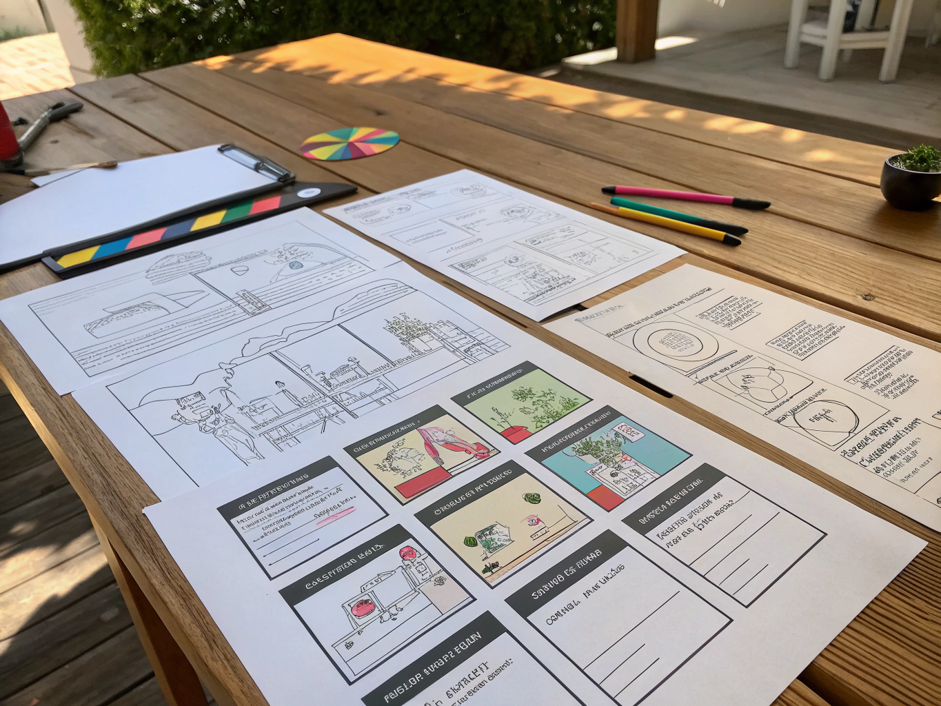 Storyboarding preview
